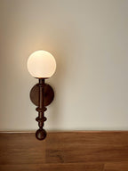 Davenena Wood Wall Light-Moonnatur
