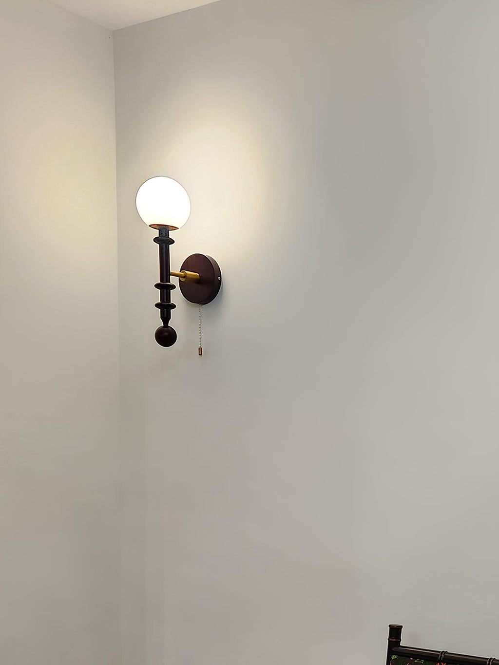 Davenena Wood Wall Light-Moonnatur