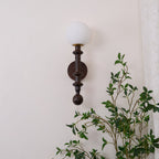 Davenena Wood Wall Light-Moonnatur