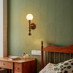 Davenena Wood Wall Light-Moonnatur