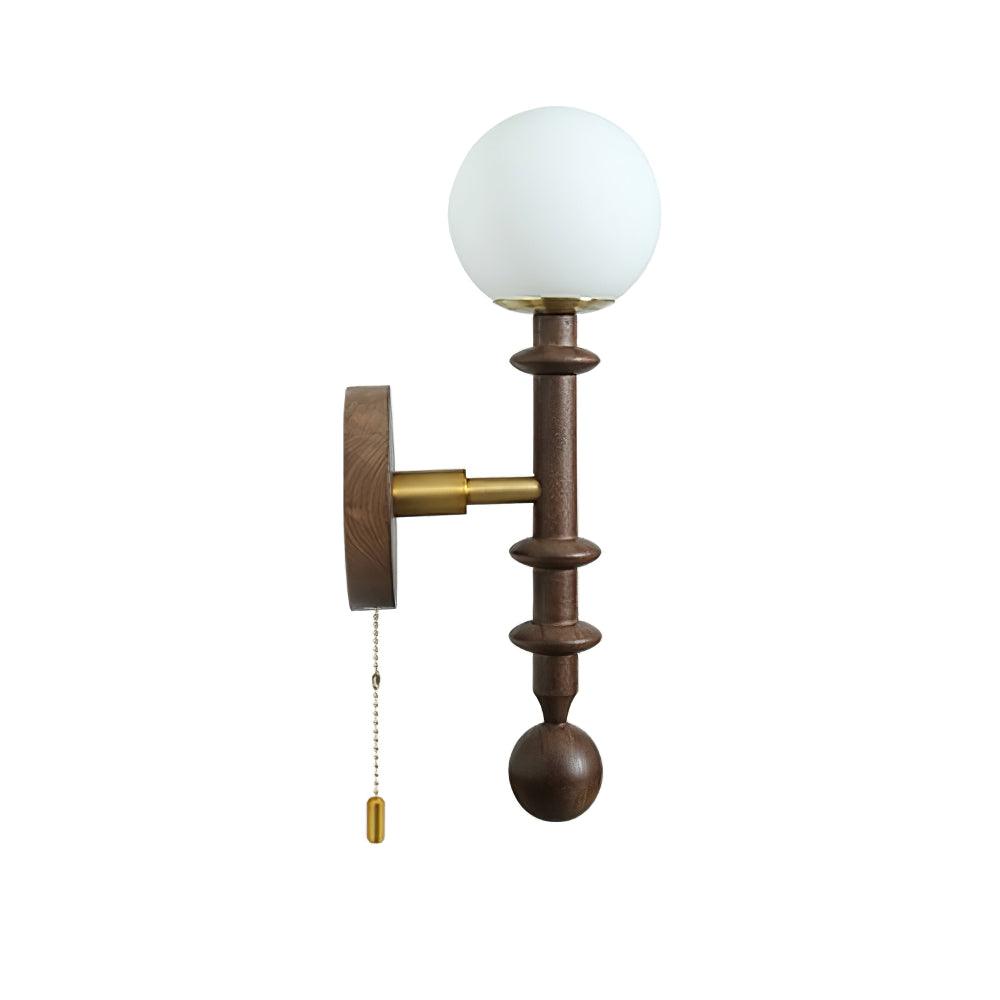 Davenena Wood Wall Light-Moonnatur