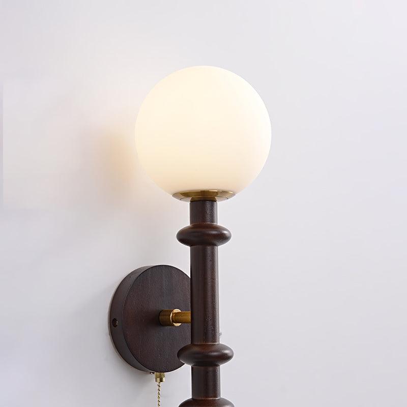 Davenena Wood Wall Light-Moonnatur