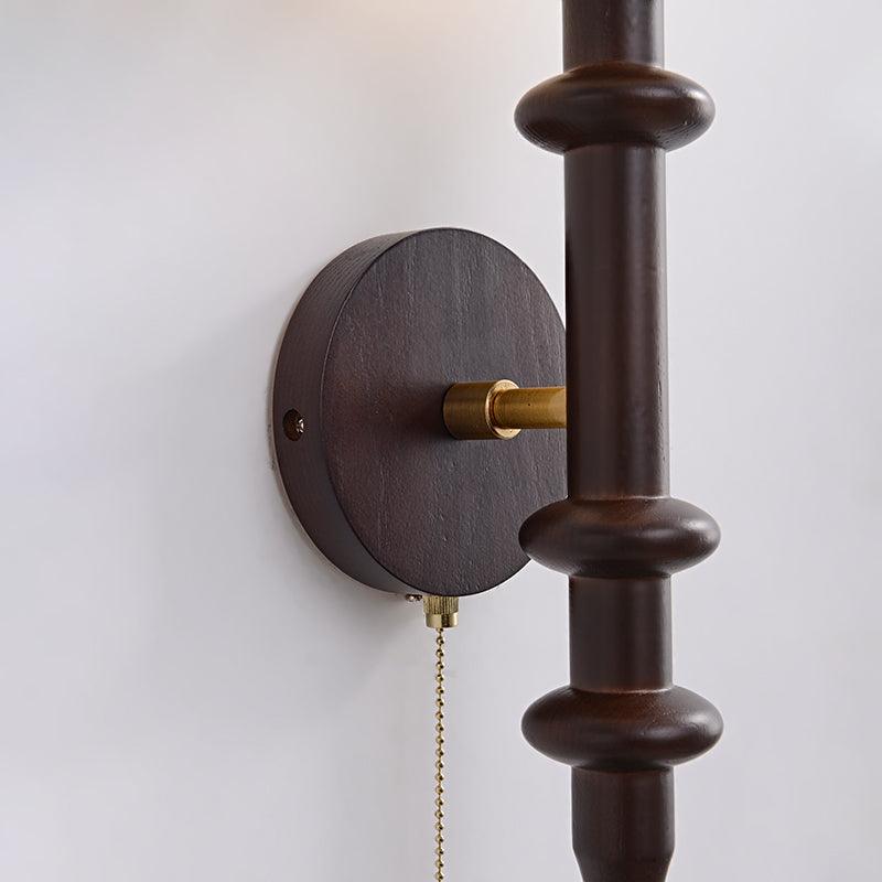 Davenena Wood Wall Light-Moonnatur