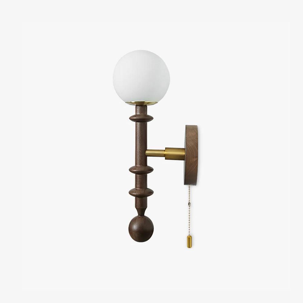 Davenena Wood Wall Light-Moonnatur