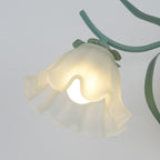 Kelmere Glass Wall Light-Moonnatur
