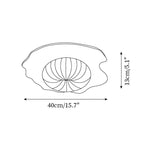 Caldeneth Resin Ceiling Light-Moonnatur