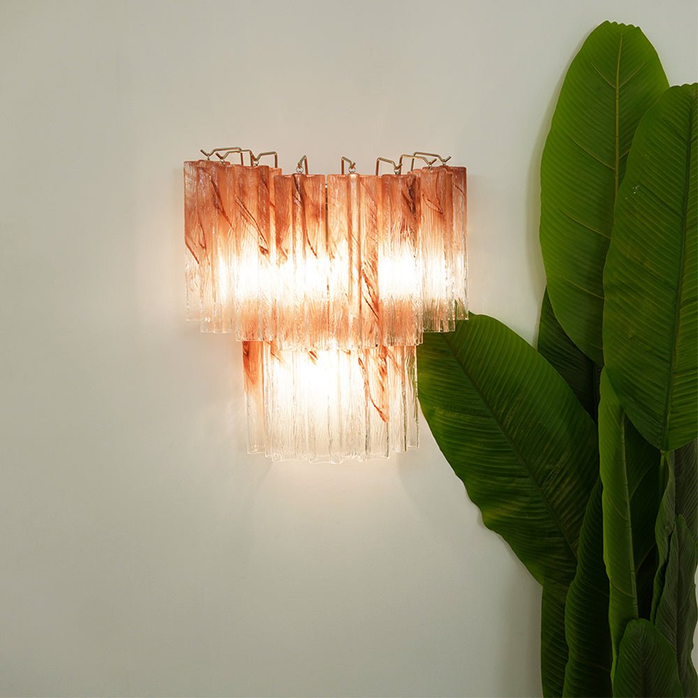 Wardenhaven Glass Wall Light-Moonnatur