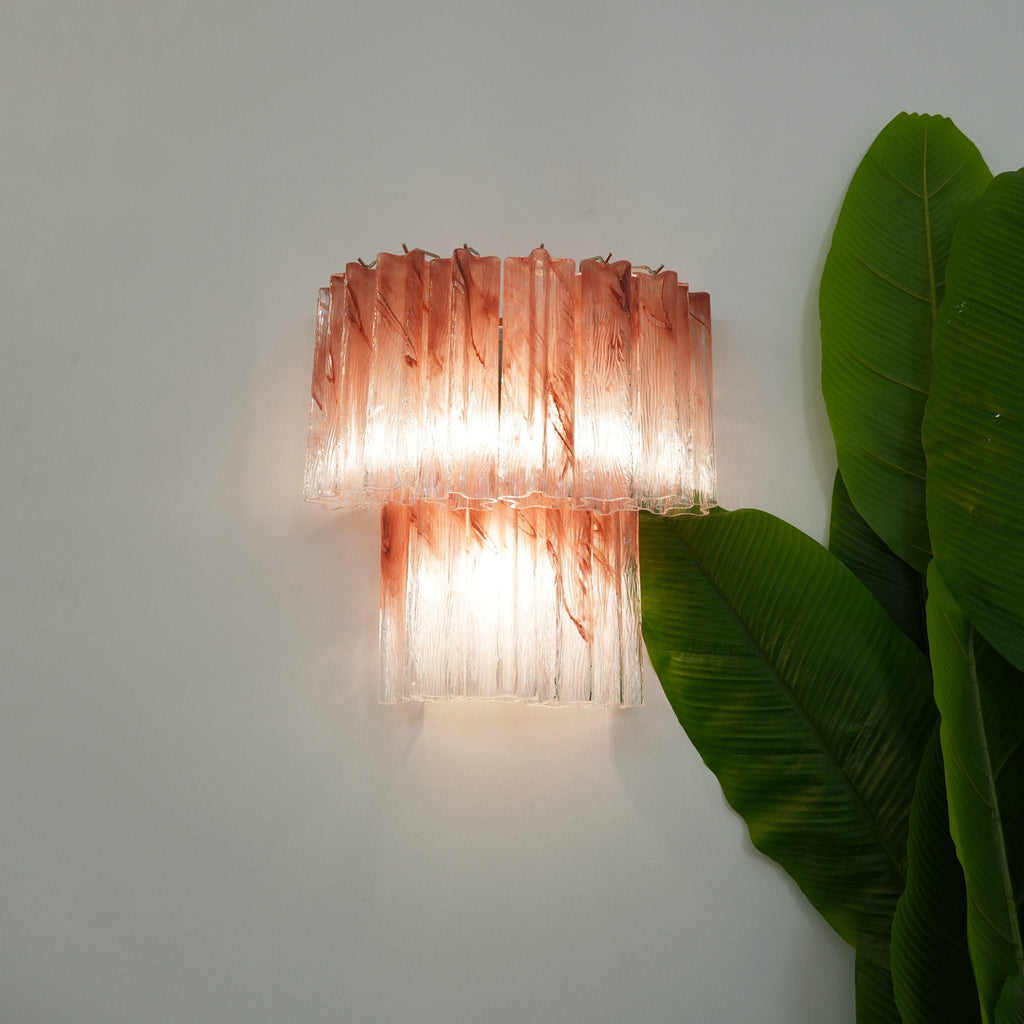 Wardenhaven Glass Wall Light-Moonnatur