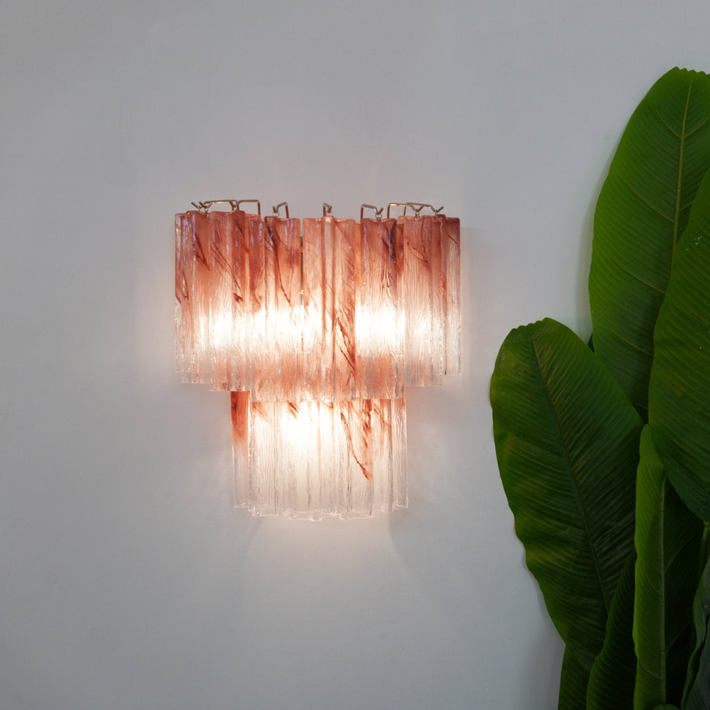 Wardenhaven Glass Wall Light-Moonnatur