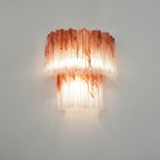Wardenhaven Glass Wall Light-Moonnatur