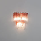Wardenhaven Glass Wall Light-Moonnatur