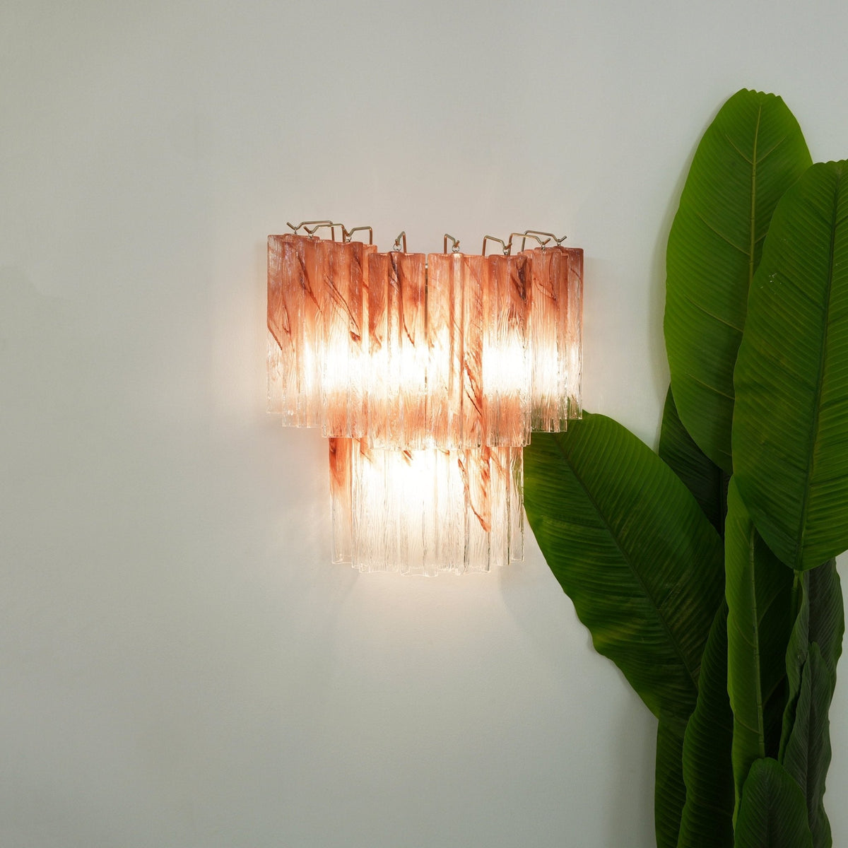 Wardenhaven Glass Wall Light-Moonnatur