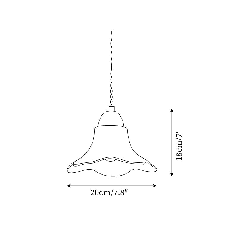 Pardenheath Ceramic Pendant Light-Moonnatur