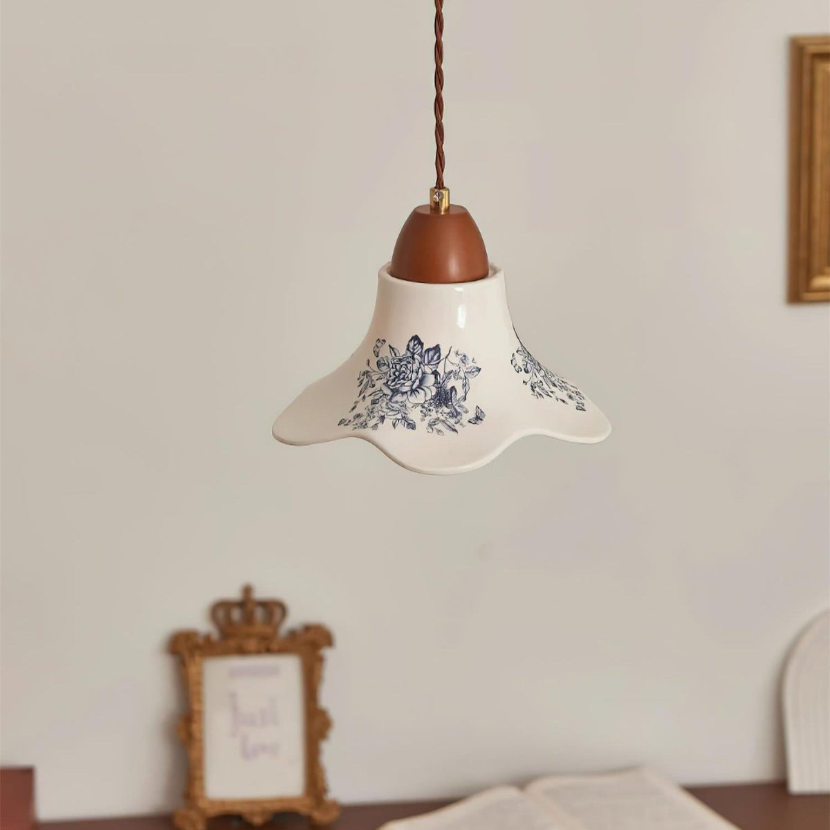 Pardenheath Ceramic Pendant Light-Moonnatur
