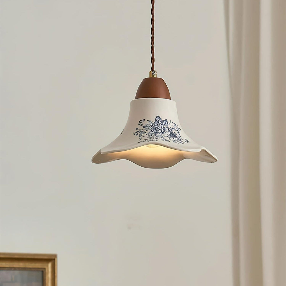 Pardenheath Ceramic Pendant Light-Moonnatur