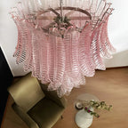 Harvenvale Glass Chandelier-Moonnatur