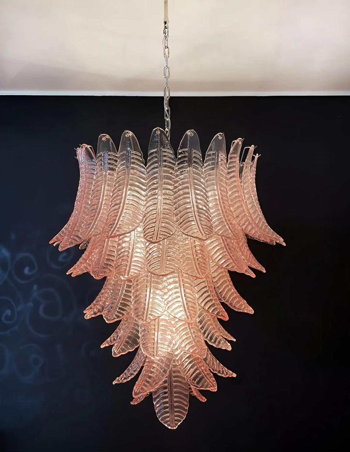 Harvenvale Glass Chandelier-Moonnatur