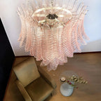 Harvenvale Glass Chandelier-Moonnatur