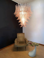 Harvenvale Glass Chandelier-Moonnatur