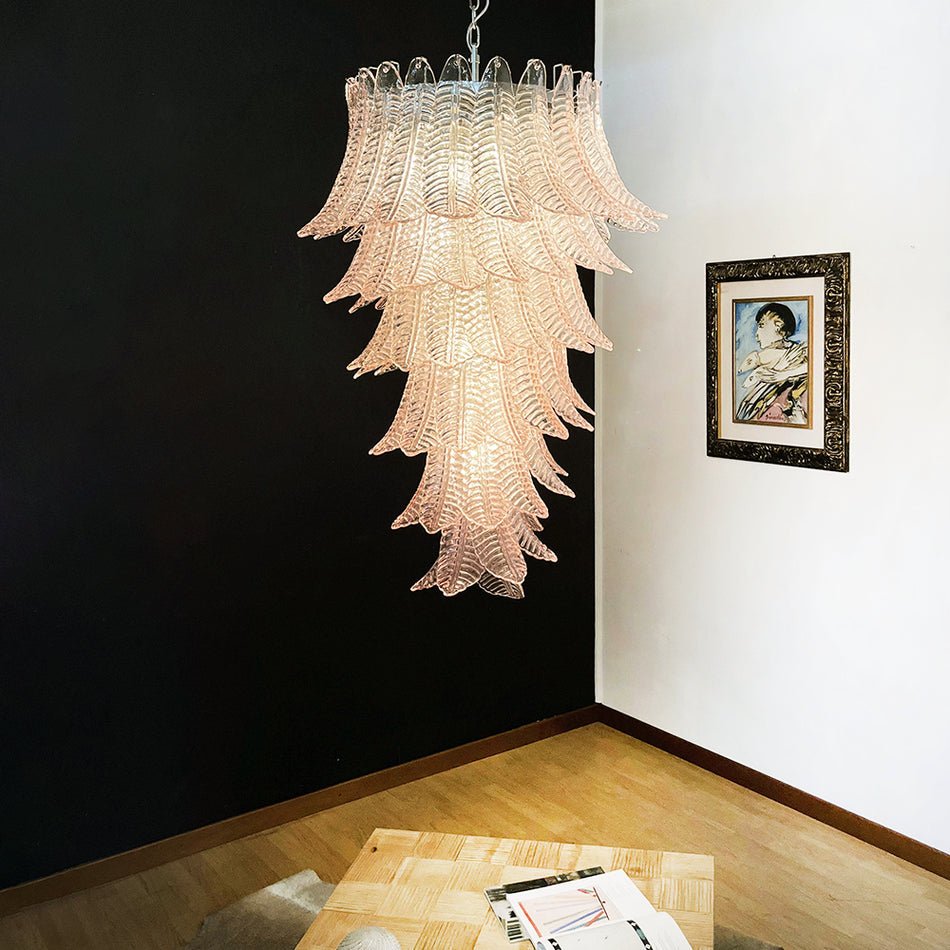 Harvenvale Glass Chandelier-Moonnatur
