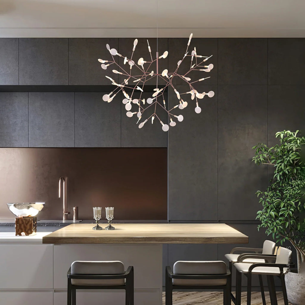 Enverbrook Acrylic Chandelier-Moonnatur