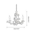 Edrenlynne Ceramic Chandelier-Moonnatur