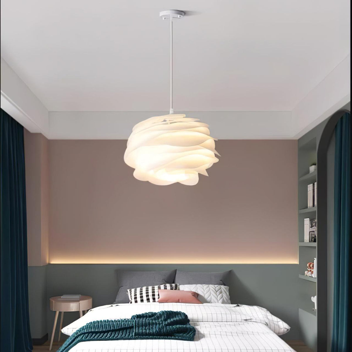 Evelora PVC Pendant Light-Moonnatur