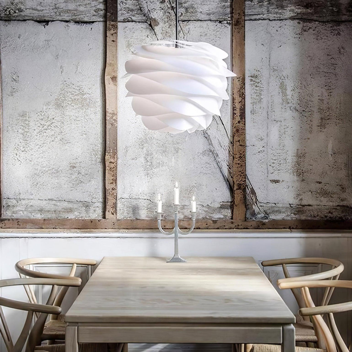Evelora PVC Pendant Light-Moonnatur