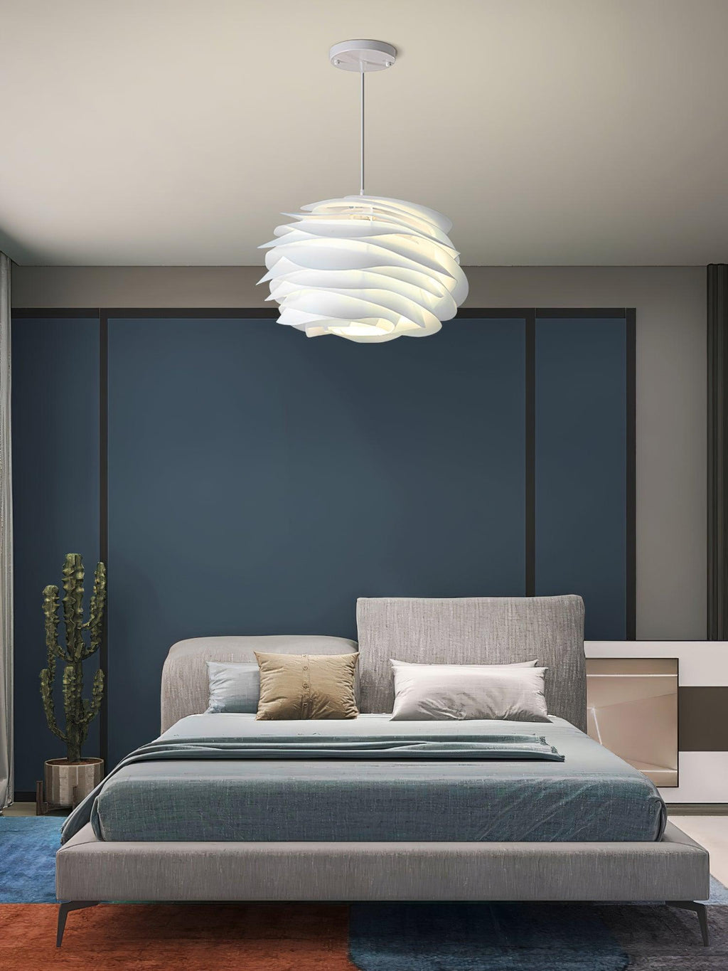 Evelora PVC Pendant Light-Moonnatur