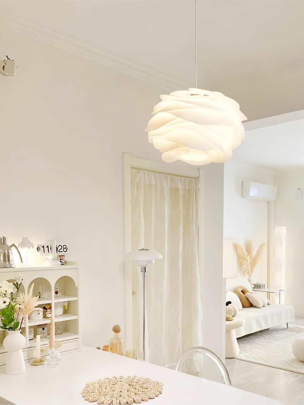 Evelora PVC Pendant Light-Moonnatur