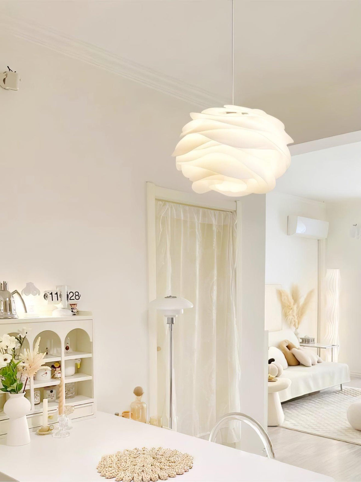 Evelora PVC Pendant Light-Moonnatur