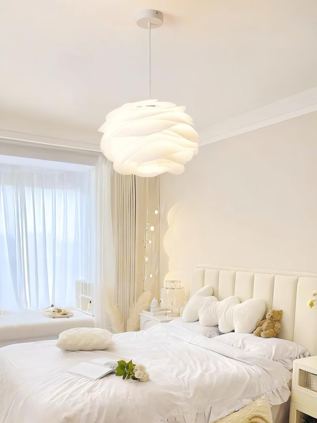 Evelora PVC Pendant Light-Moonnatur