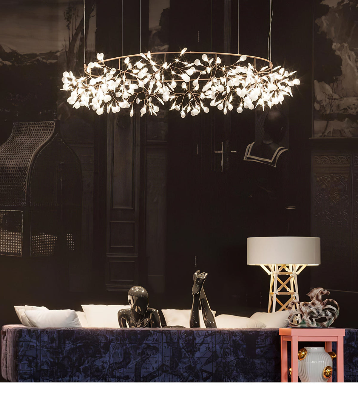 Yalora Acrylic Chandelier-Moonnatur