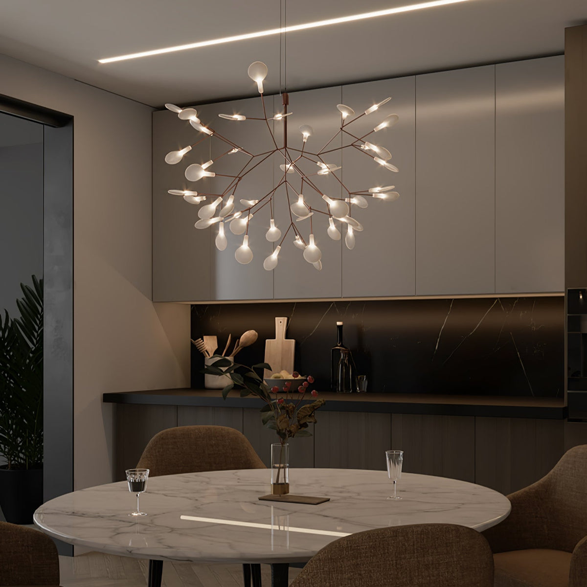 Yalora Acrylic Chandelier-Moonnatur