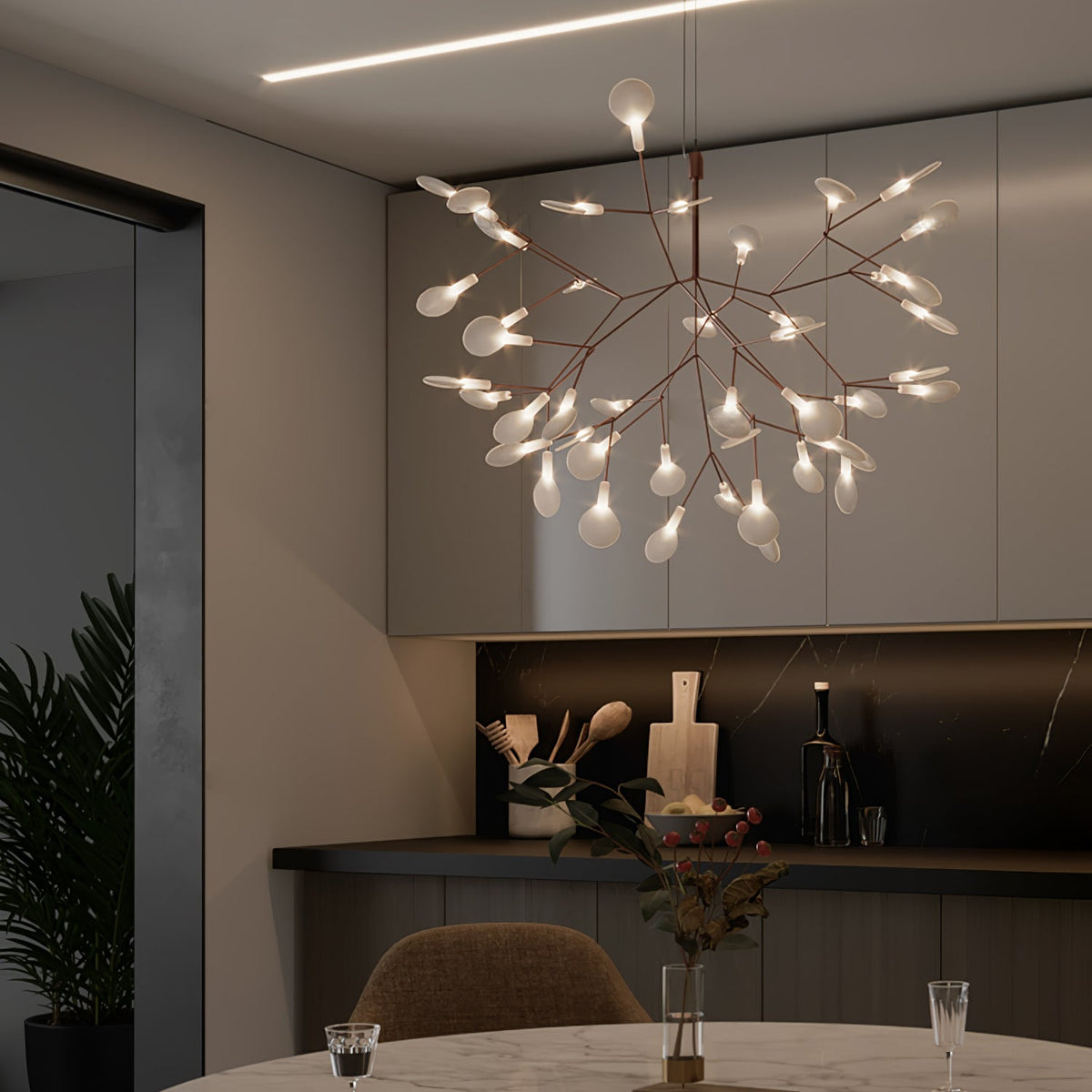 Yalora Acrylic Chandelier-Moonnatur