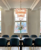Verrenwell Glass Chandelier-Moonnatur