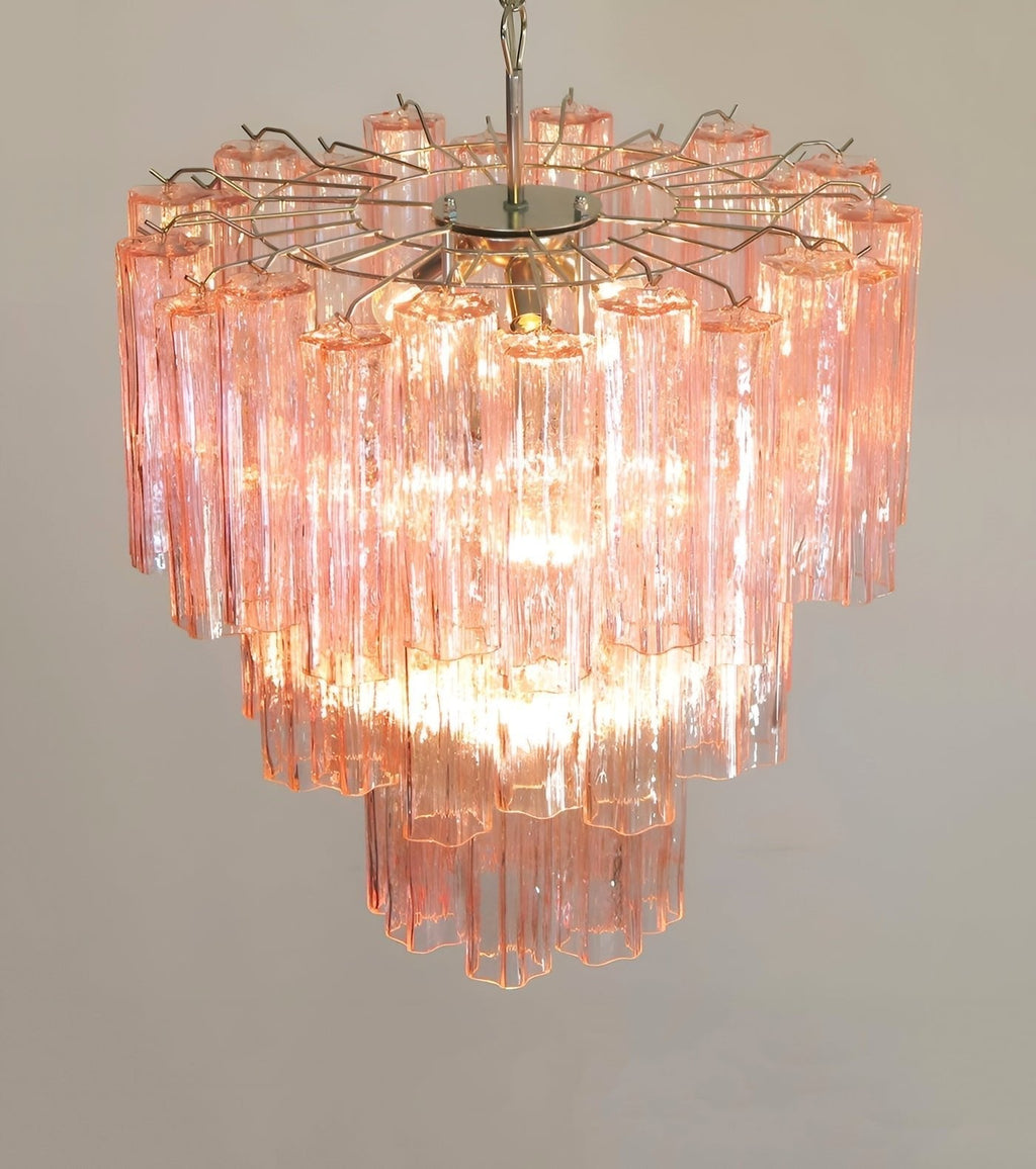 Verrenwell Glass Chandelier-Moonnatur