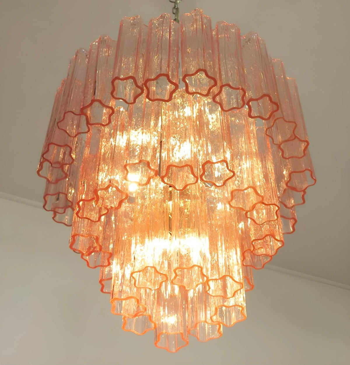 Verrenwell Glass Chandelier-Moonnatur