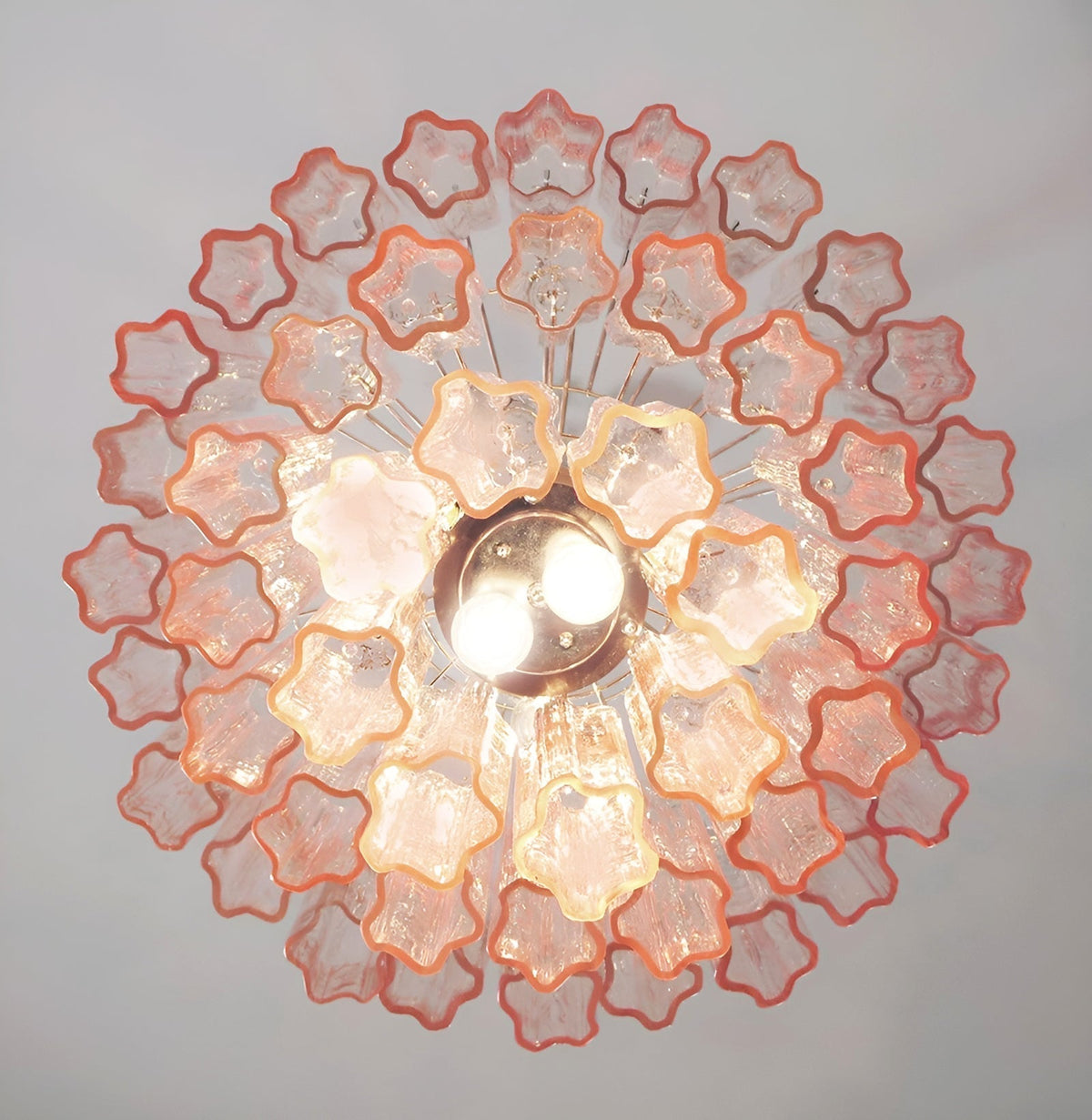 Verrenwell Glass Chandelier-Moonnatur