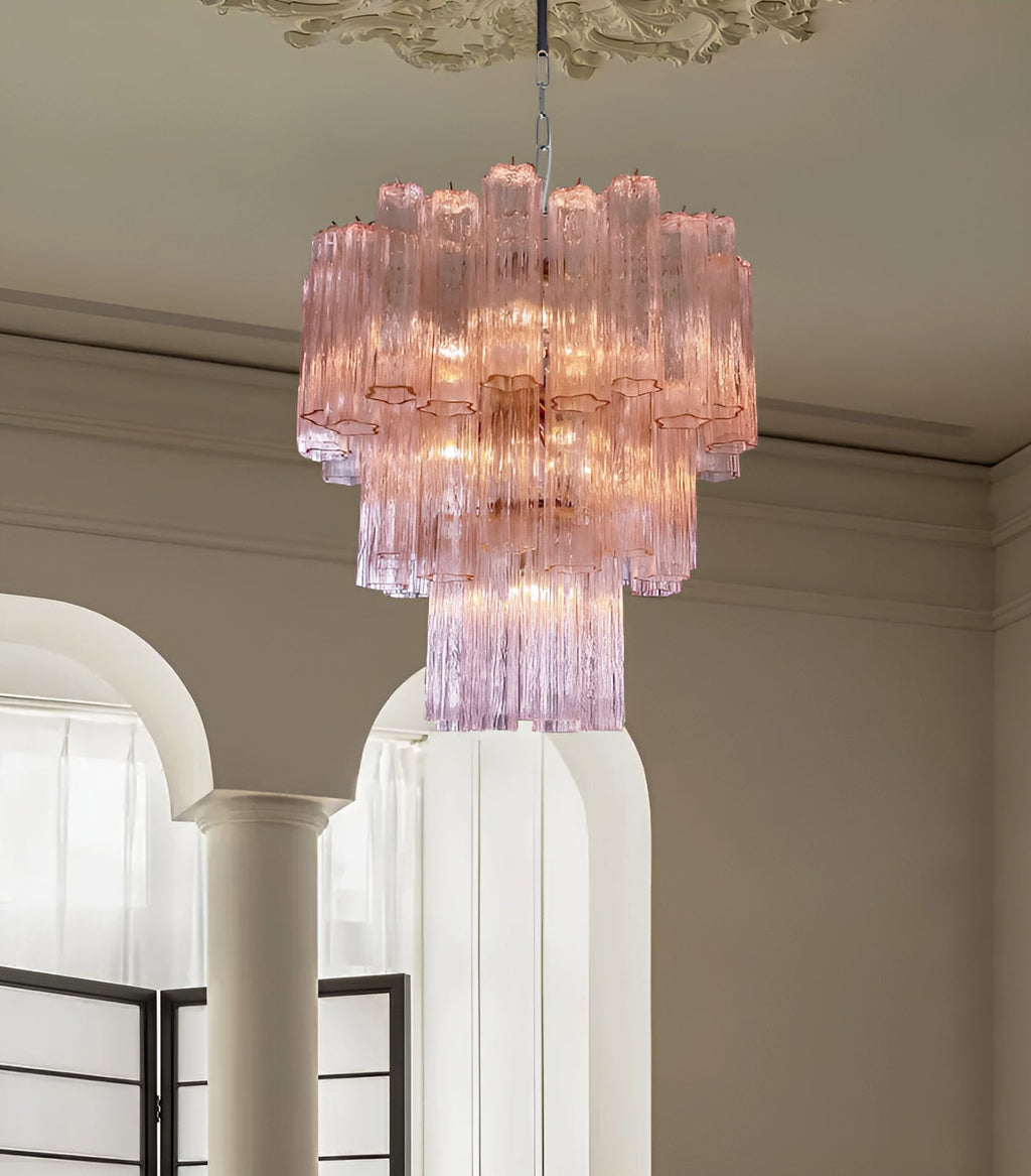 Verrenwell Glass Chandelier-Moonnatur