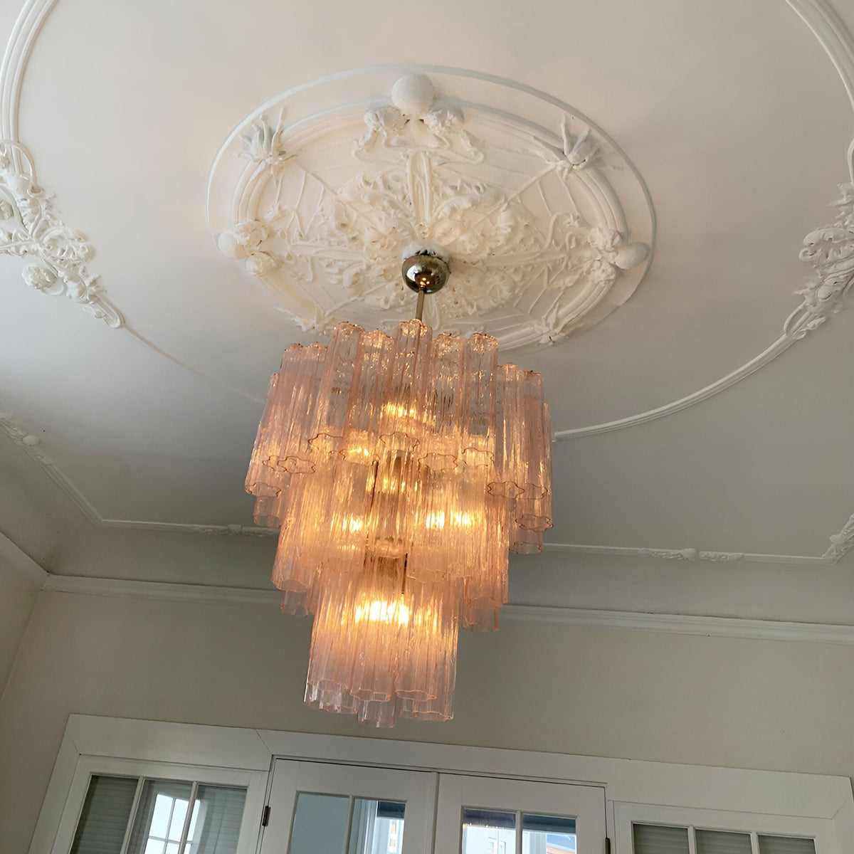 Verrenwell Glass Chandelier-Moonnatur