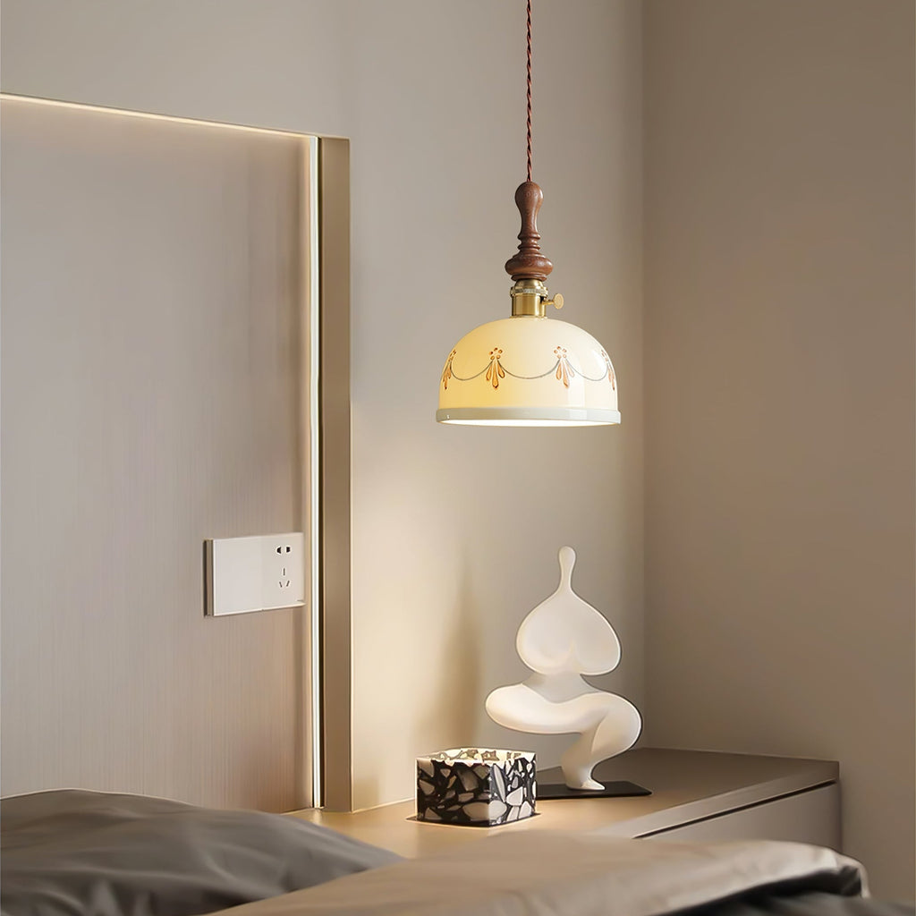 Darnelelle Ceramic Pendant Light-Moonnatur