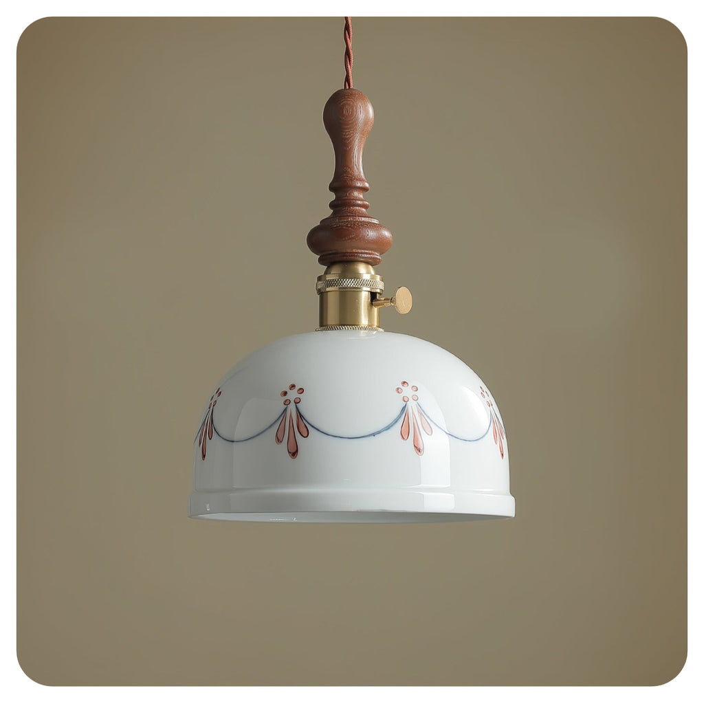 Darnelelle Ceramic Pendant Light-Moonnatur