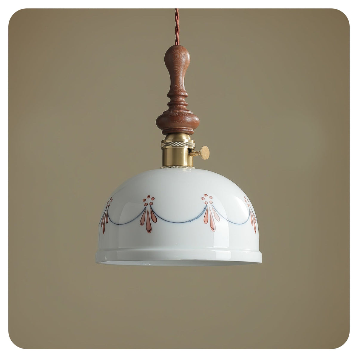 Darnelelle Ceramic Pendant Light-Moonnatur