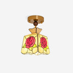 Nethenwyn Glass Ceiling Light-Moonnatur