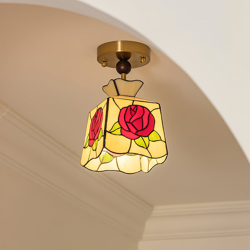 Nethenwyn Glass Ceiling Light-Moonnatur
