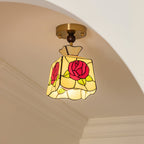 Nethenwyn Glass Ceiling Light-Moonnatur
