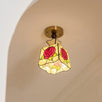 Nethenwyn Glass Ceiling Light-Moonnatur