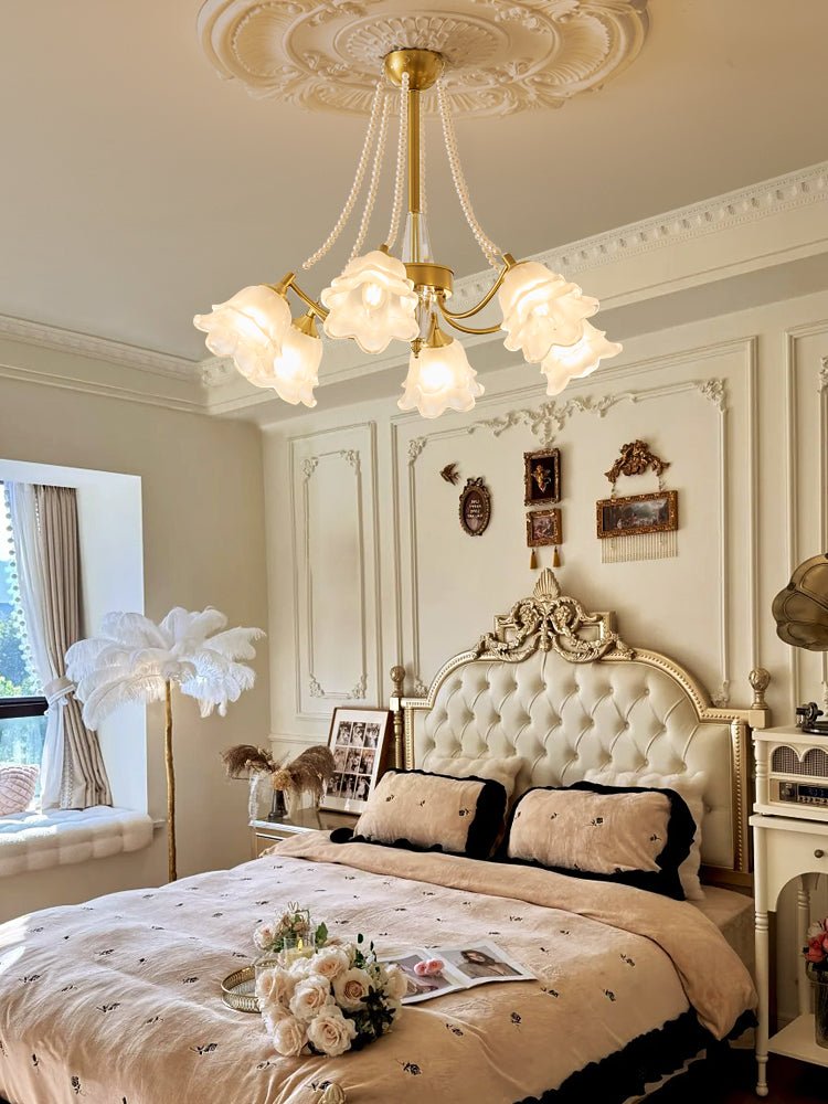 Rovena Glass Chandelier-Moonnatur