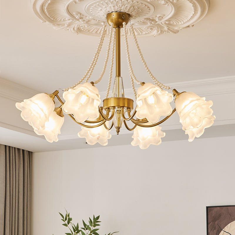 Rovena Glass Chandelier-Moonnatur